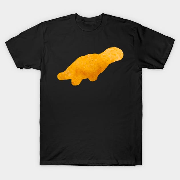 Dinosaur Chicken Nuggets T-Shirt by Random Galaxy